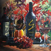 “L'apéro” - 36x48 - Huile sur toile